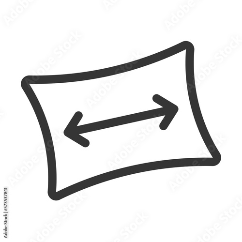 Pixel perfect, editable stroke, up scalable, line, vector bloop icon.