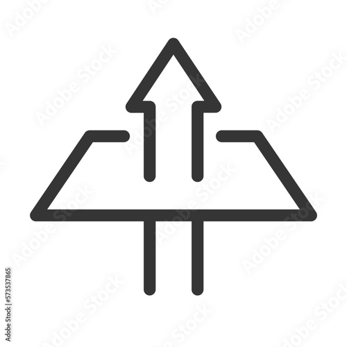 Pixel perfect, editable stroke, up scalable, line, vector bloop icon.