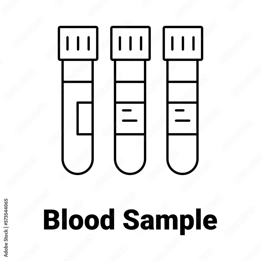 Blood sample Vector Icon
Blood sample Vector Icon