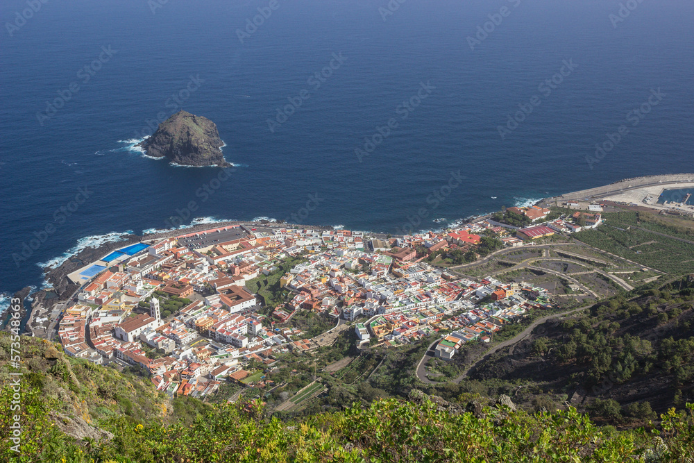 view of the municipality of Garachico.