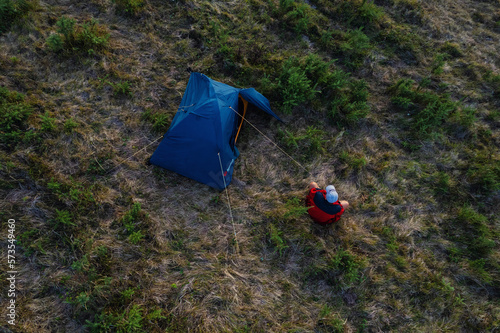 Tent and The Man From Above