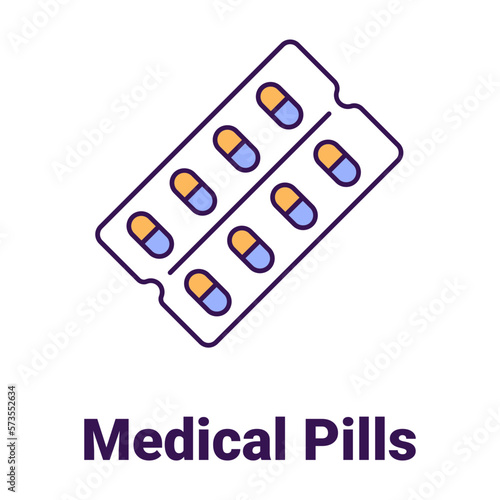 Herbal medicines Vector Icon

