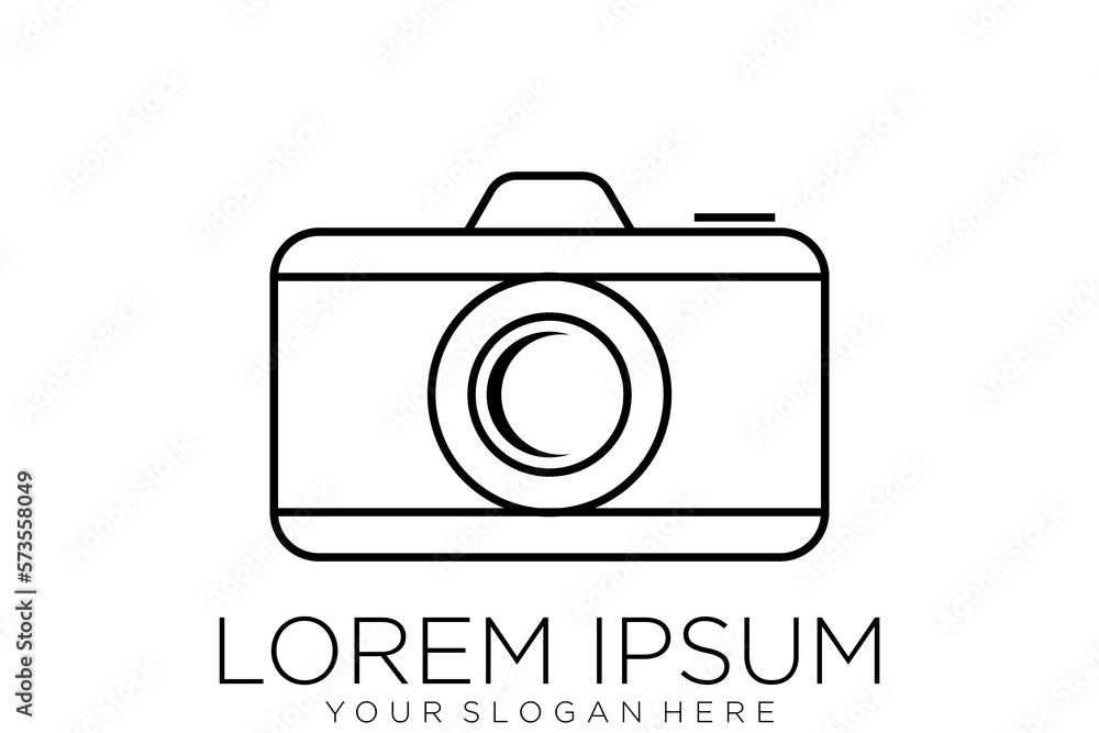 camera photography logo icon vector template camera photography logo icon vector template