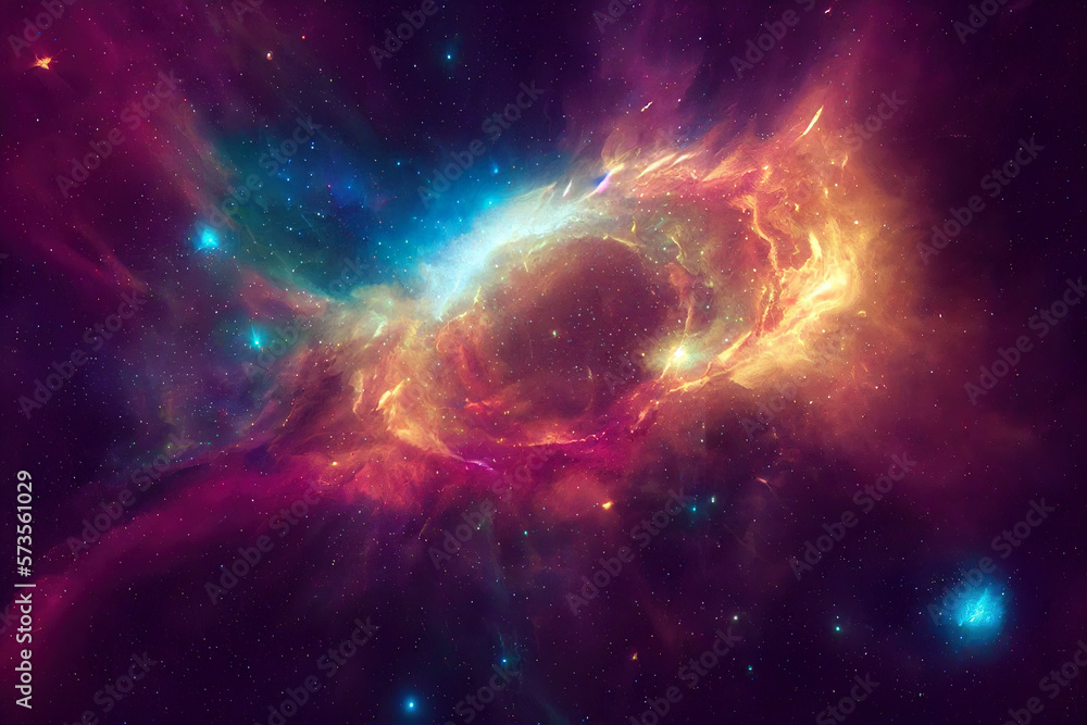 Space abstract background