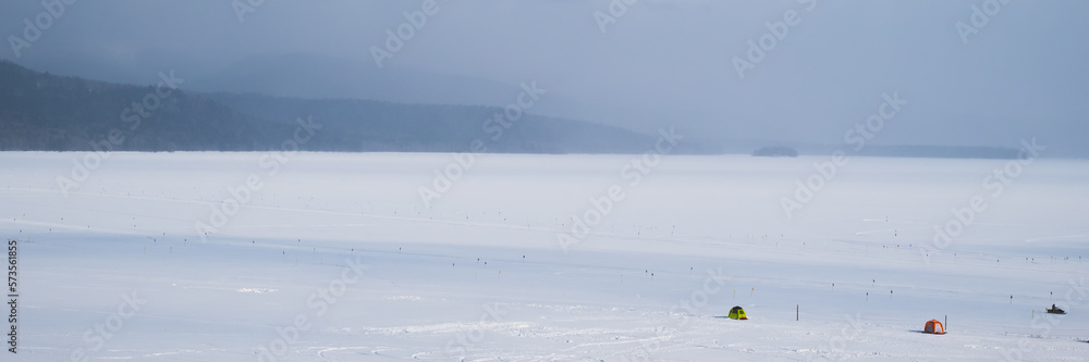 阿寒湖の風景