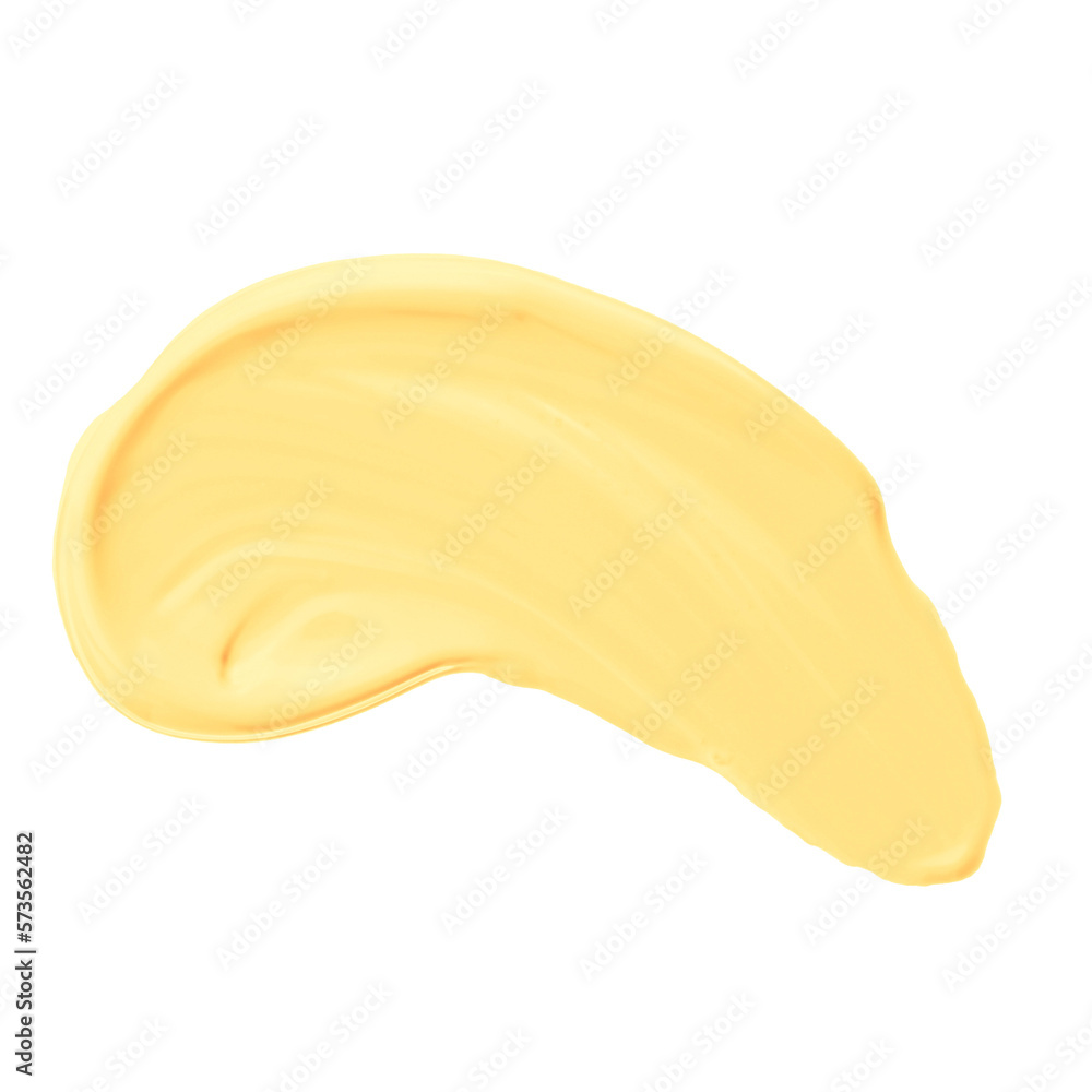 Skincare and makeup cosmetic product sample texture isolated on white background, make-up smudge, cream cosmetics smear or paint brush stroke Skincare and makeup cosmetic product sample texture isolated on white background, make-up smudge, cream cosmetics smear or paint brush stroke