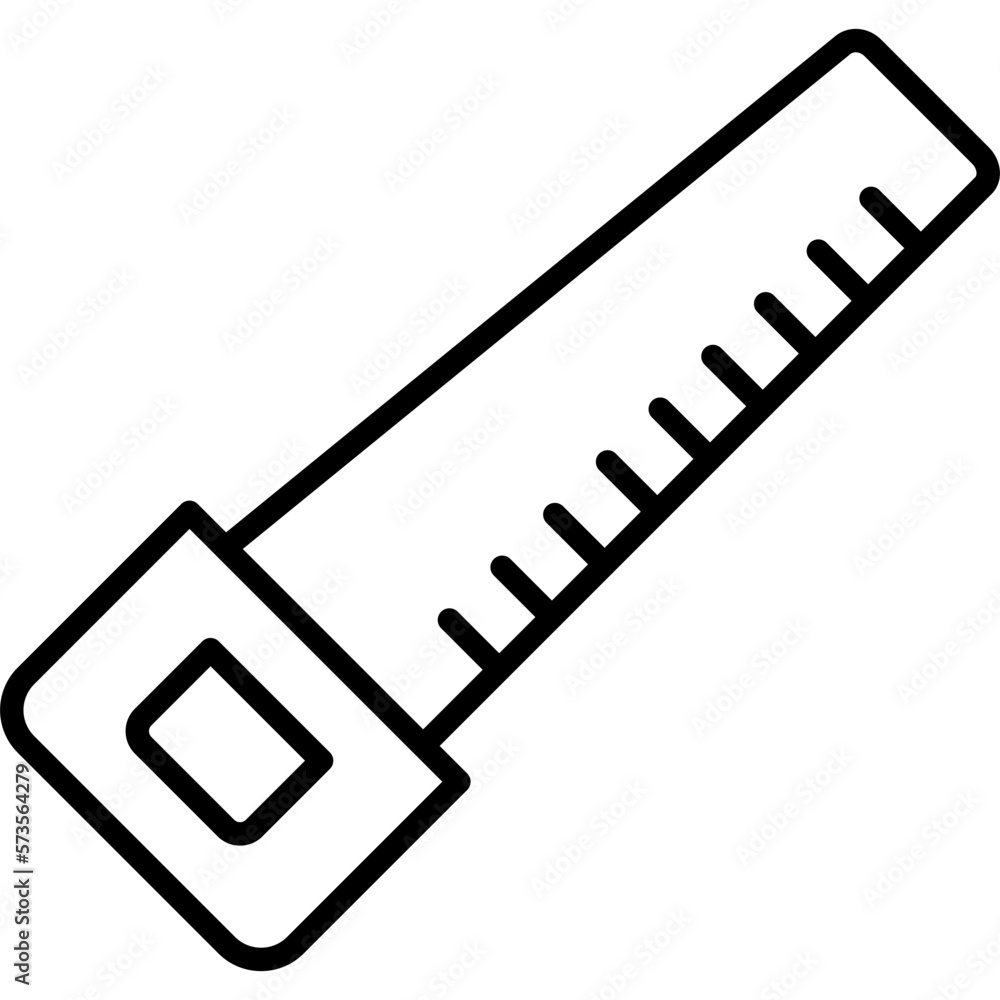 Fototapeta premium Hand Saw Icon