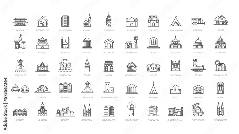 Clip Art Style Icons