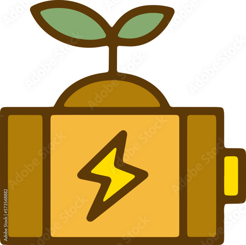Battery seedling icon