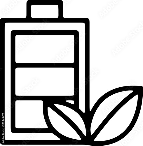 Battery Leaf icon