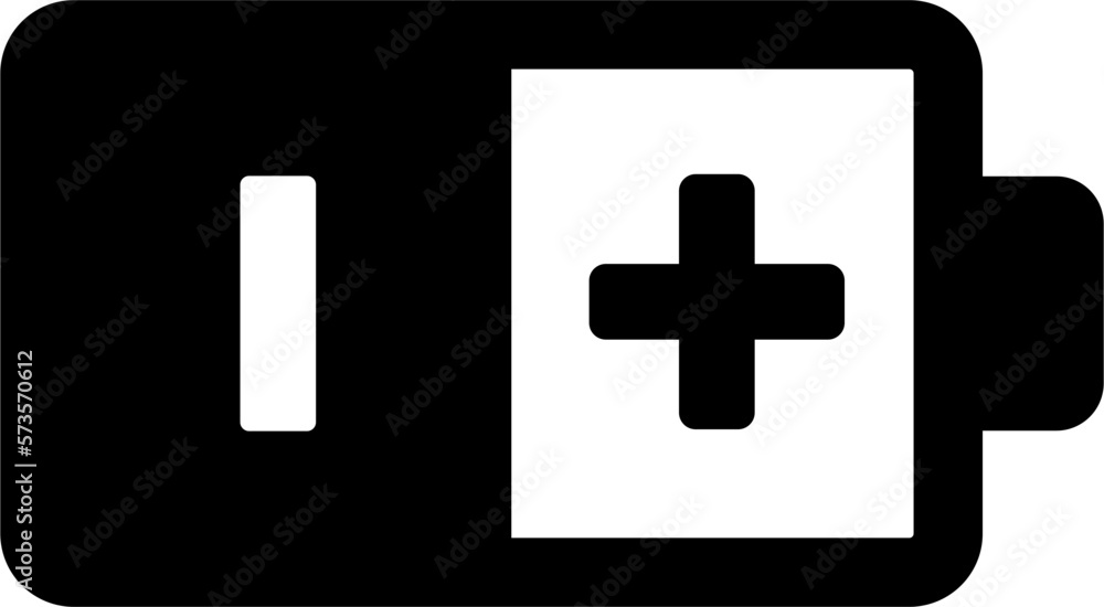 Obraz premium battery icon