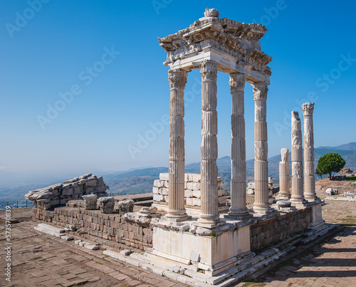 Columns of the ancient city of Pergamon