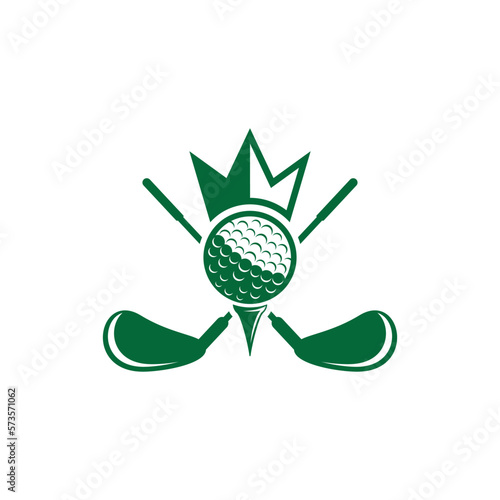 Golf logo images illustration