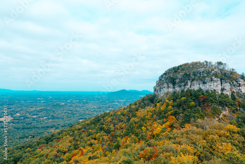 Pilot Mountain in North Carolina