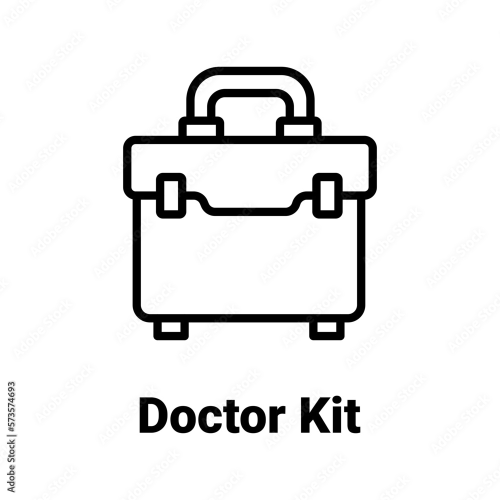 Doctor kit Vector Icon
Doctor kit Vector Icon