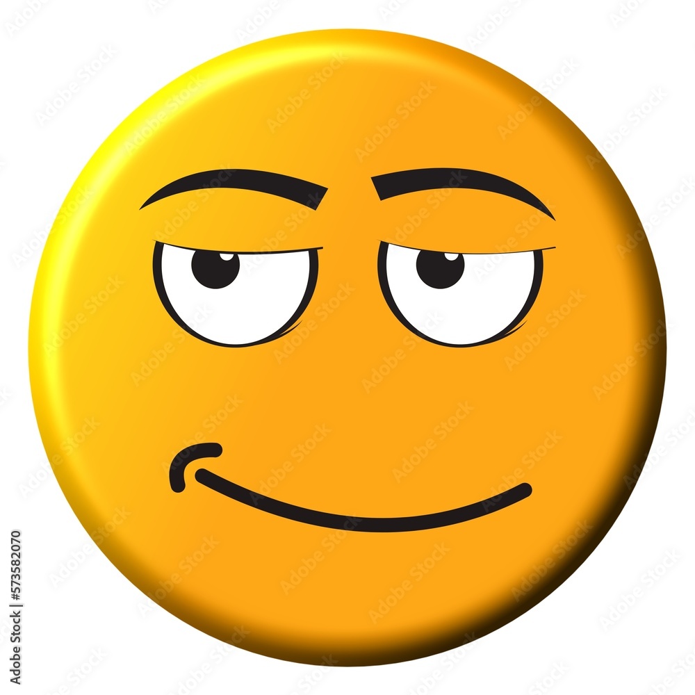 Fototapeta premium Emoji cartoon