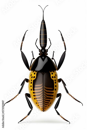 Insect illustration. Generative AI.