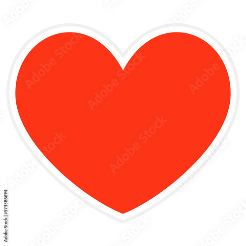 Heart Sticker Icon
