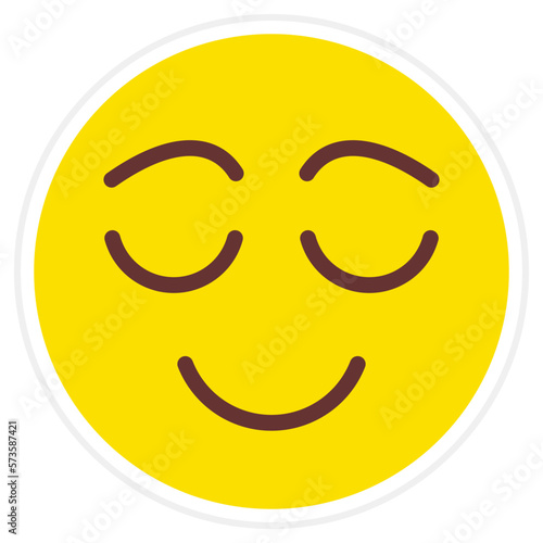 Calm Sticker Icon