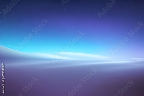 Dreamlike Gradient Sky At Night Time . Idea For Background Wallpaper. Generative AI