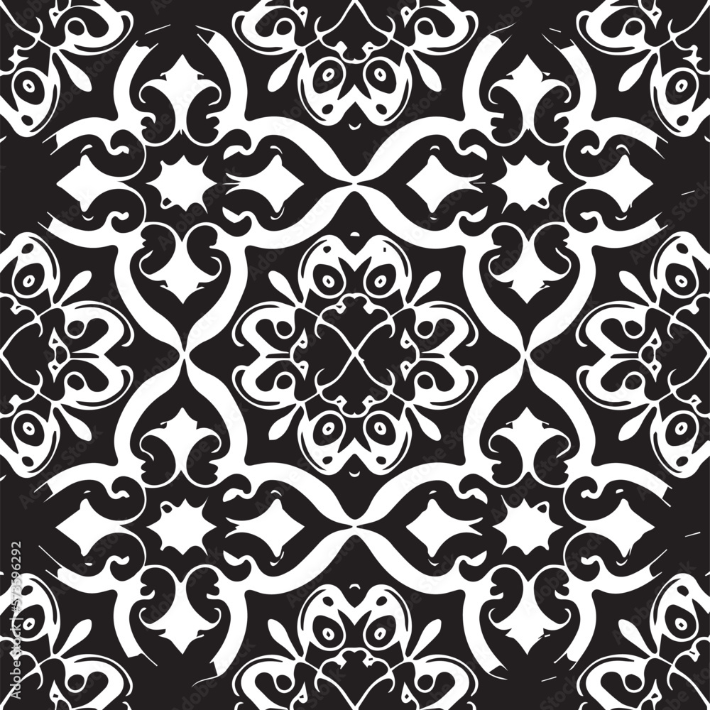 The beautiful monochrome fabric with a classic baroque scroll pattern and a modern twist is adorned with elegant leaf and swirl silhouettes. The intricate detailing and symmetric design make it The beautiful monochrome fabric with a classic baroque scroll pattern and a modern twist is adorned with elegant leaf and swirl silhouettes. The intricate detailing and symmetric design make it