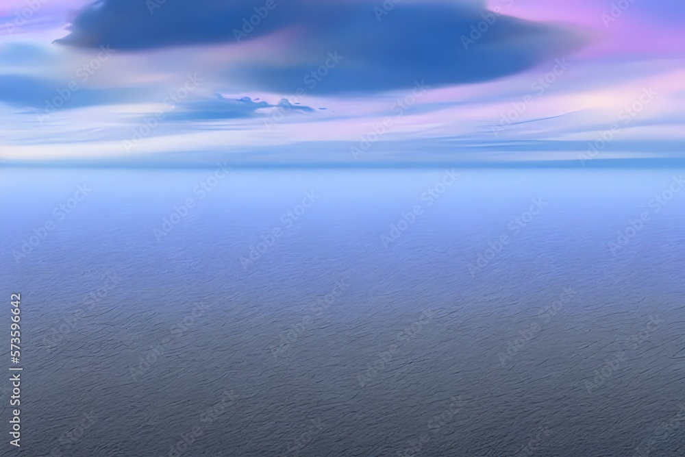Obraz premium Pastel Color Of Sky Background. Illustration Graphic Design . Generative AI