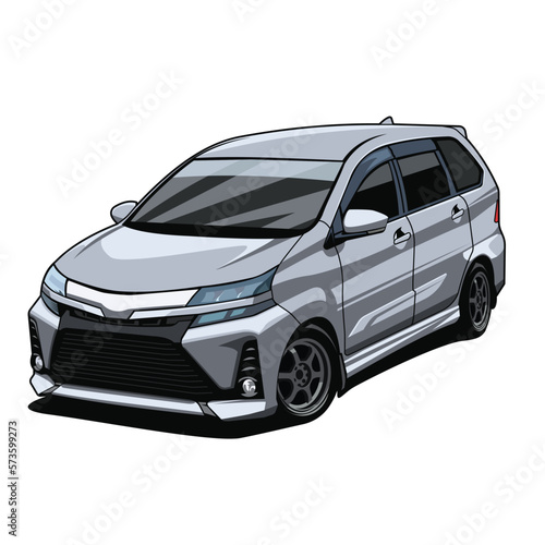 suv car transportation vector design