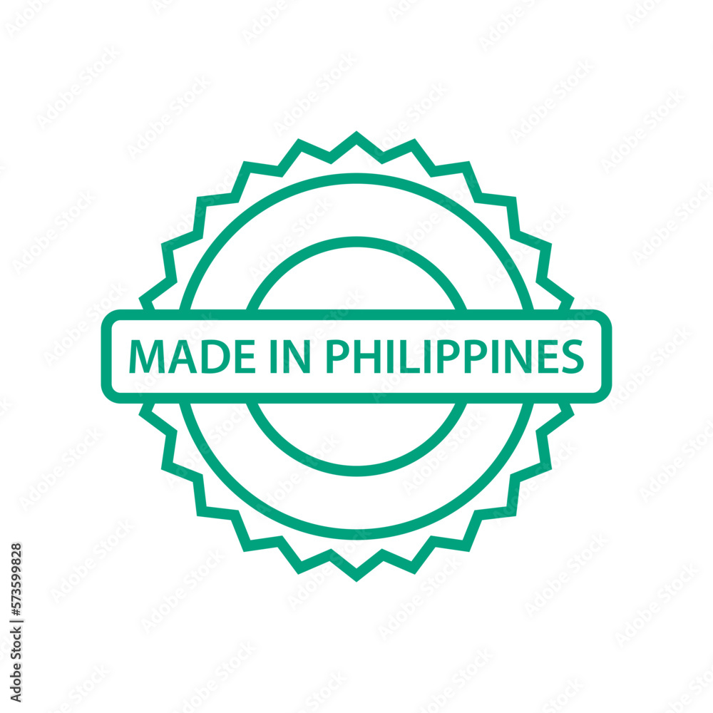 Made in Philippines icon vector logo deign template Made in Philippines icon vector logo deign template