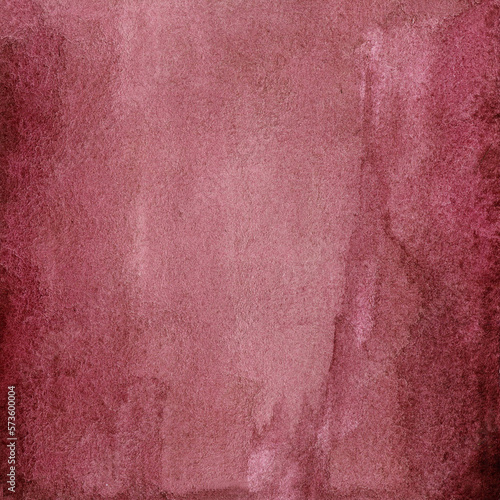 Red watercolor texture. Hand-drawn watercolor background