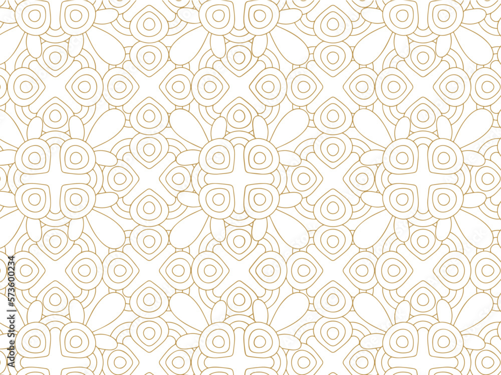 Vector seamless pattern tile