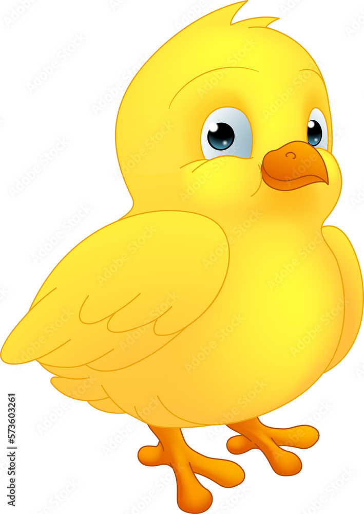Easter Chick Chicken Cartoon Character Mascot Easter Chick Chicken Cartoon Character Mascot