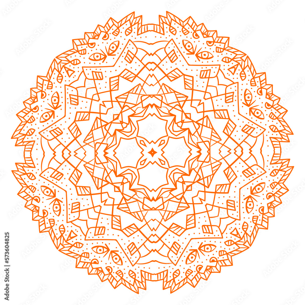 Creative luxury decorative Mandala design background Creative luxury decorative Mandala design background