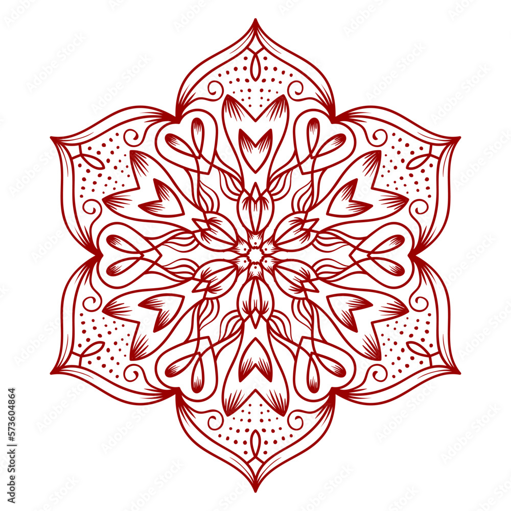 Fototapeta premium Creative luxury decorative Mandala design background