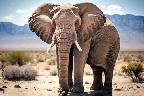  African elephant  Angry Elephant royalty  African elephant Angry
