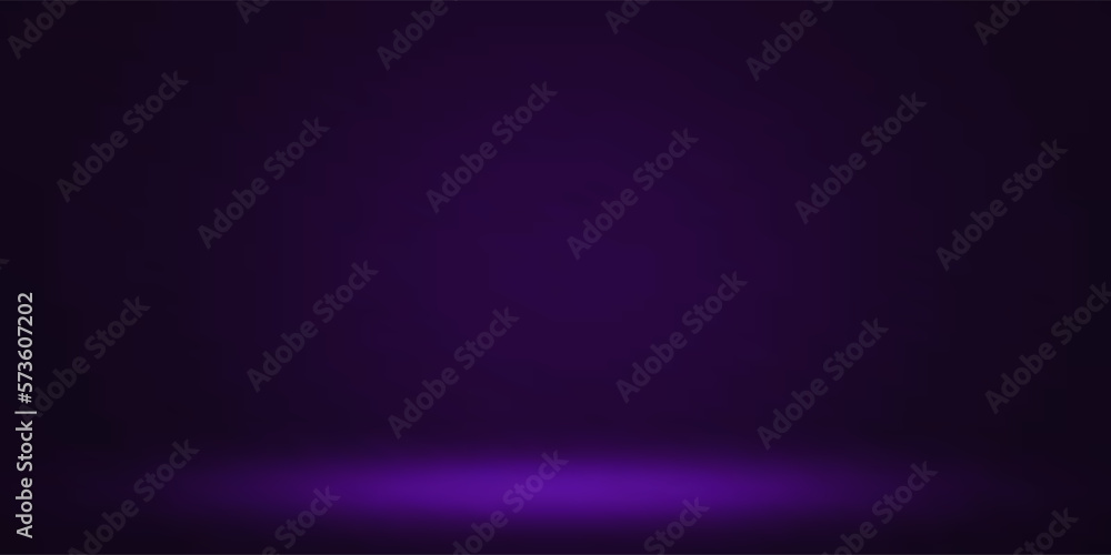 Empty purple color studio room background, can use for background and product display