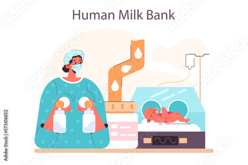 Human milk bank. Service for collecting, processing and dispensing