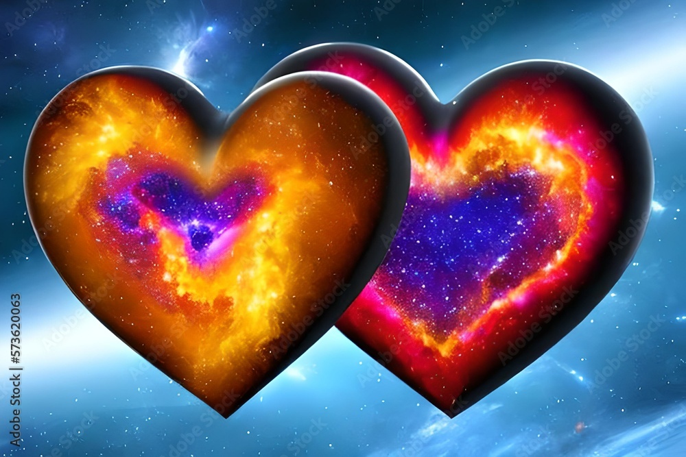 Obraz premium Two hearts