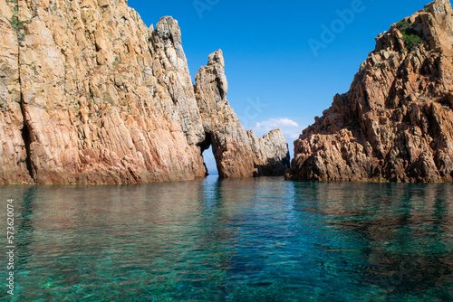 Fotografía Les calanques de Piana, piscine naturelle du Capo Rosso en Corse