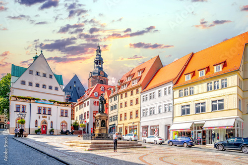 Altstadt, Lutherstadt, Eisleben, Deutschland 