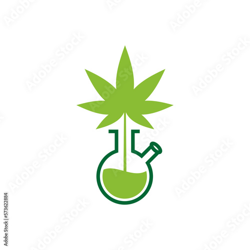 cannabis lab logo, marijuana lab logo, marijuana leaf logo