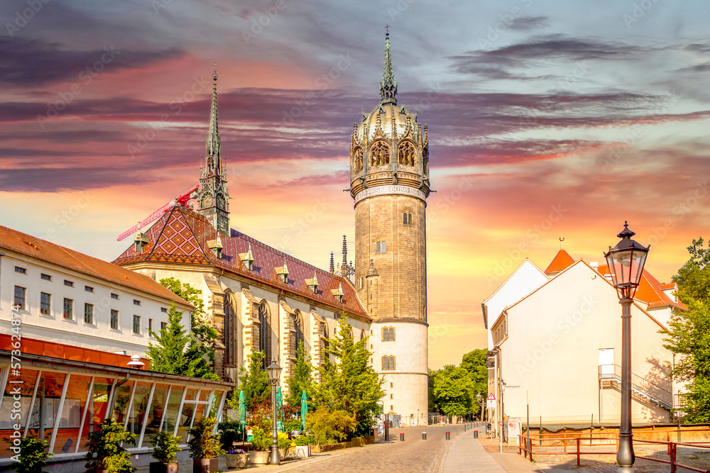 Fototapeta premium Lutherstadt, Wittenberg, Deutschland