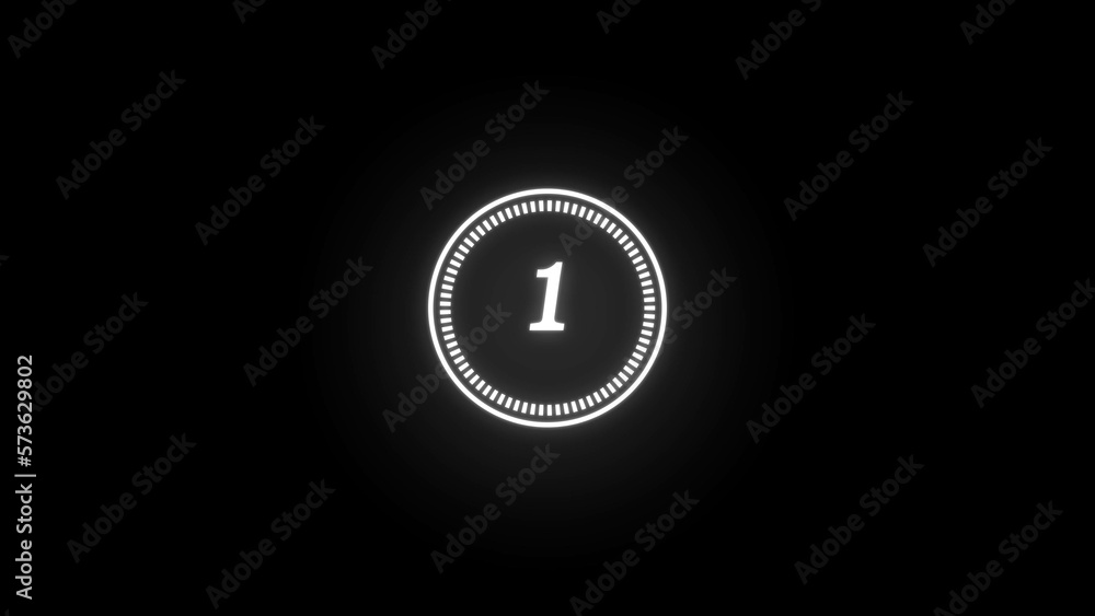 abstract beautiful number illustration background 