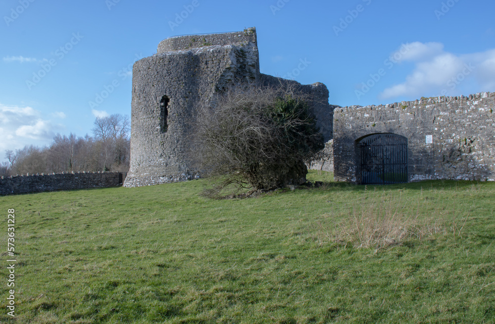 ruins of roscommon castle, ireland ruins of roscommon castle, ireland