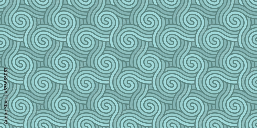 Spirals background, color. A retro style background with geometric motifs.