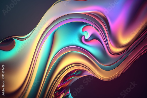 Abstract 3D Background, generative AI