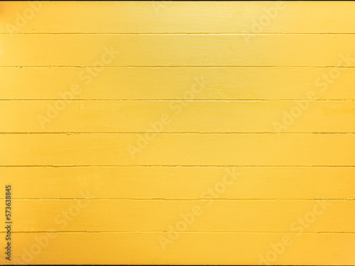 Wooden background of yellow slats