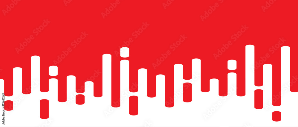 Red abstract lines on white background. Trendy abstract lines transition background for backdrop, cover, wallpaper and banner. Rounded lines halftone for brochure, layout and flyer. Creative vector Red abstract lines on white background. Trendy abstract lines transition background for backdrop, cover, wallpaper and banner. Rounded lines halftone for brochure, layout and flyer. Creative vector