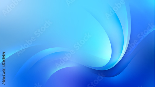 Blue elegant abstraction composition. Vector beautiful illustration.