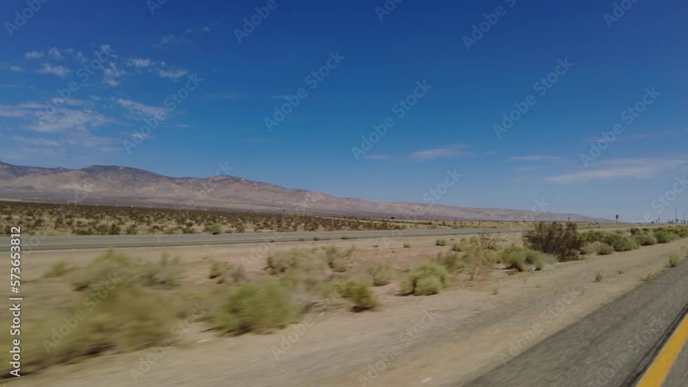 395 Scenic Byway Northbound 1 Mojave to Red Rock Canyon 04 Quarter L Multi Camera Driving Plate Sierra Nevada Mts California USA 395 Scenic Byway Northbound 1 Mojave to Red Rock Canyon 04 Quarter L Multi Camera Driving Plate Sierra Nevada Mts California USA