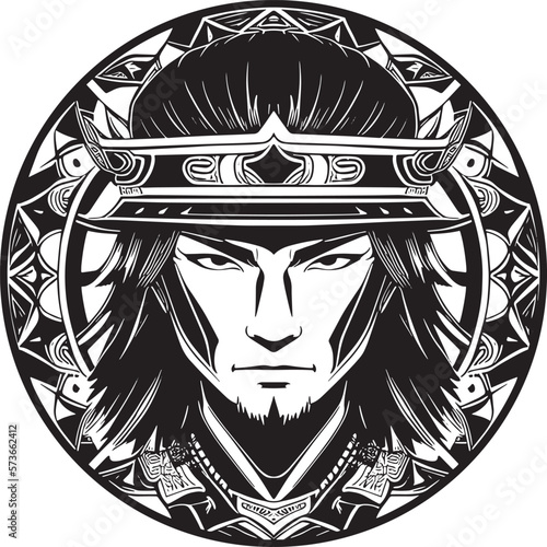 Принти на полотні A young samurai